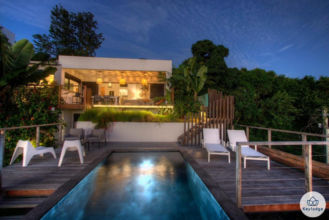Villa Paloma 4 Etoiles Avec Piscine Et Vue Exceptionnelle Sur L'Ocean A Saint-Leu Exterior photo